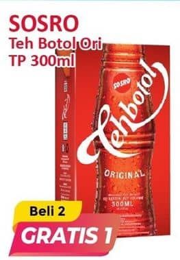 Promo Harga Sosro Teh Botol Original 330 ml - Alfamart