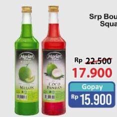 Promo Harga MARJAN Syrup Boudoin Cocopandan, Melon 460 ml - Alfamart