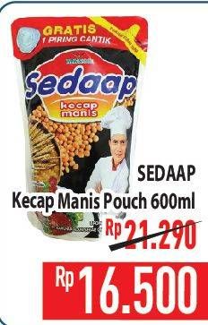 Promo Harga Sedaap Kecap Manis 600 ml - Hypermart