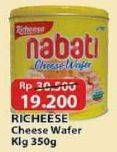Promo Harga NABATI Wafer Cheese 350 gr - Alfamart
