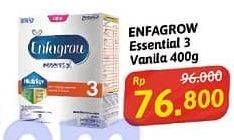 Promo Harga Enfagrow Essential 3 Susu Formula Vanila 400 gr - Alfamidi