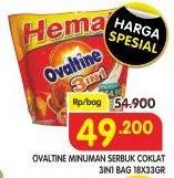 Promo Harga OVALTINE 3 In 1 per 18 sachet 33 gr - Superindo