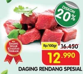 Daging Rendang Sapi