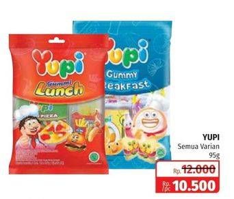Promo Harga YUPI Candy All Variants 95 gr - Lotte Grosir