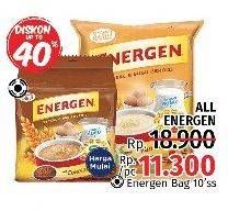 Promo Harga ENERGEN Cereal Instant 10 pcs - LotteMart