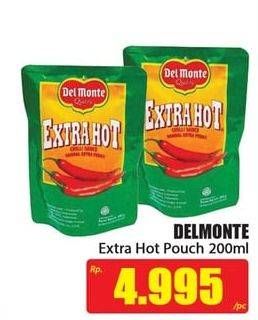 Promo Harga DEL MONTE Sauce Extra Hot Chilli 200 gr - Hari Hari