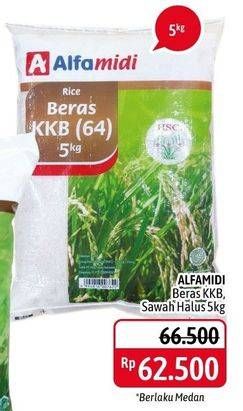 Promo Harga Alfamidi Beras KKB (64), Sawah Halus 5000 gr - Alfamidi
