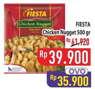 Promo Harga Fiesta Naget Chicken Nugget 500 gr - Hypermart