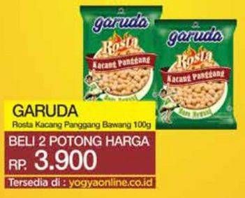 Promo Harga GARUDA Rosta Kacang Panggang Rasa Bawang 100 gr - Yogya