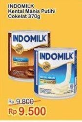 Promo Harga INDOMILK Susu Kental Manis Cokelat, Plain 370 gr - Indomaret