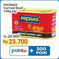 Promo Harga Pronas Corned Beef 198 gr - Indomaret