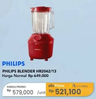 Promo Harga Philips HR 2042 Blender 3000 Series 290 W 1900 ml - Carrefour