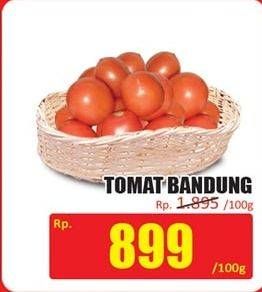 Promo Harga Tomat Bandung per 100 gr - Hari Hari