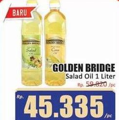 Promo Harga Golden Bridge Salad Oil 1000 ml - Hari Hari