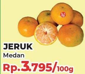 Promo Harga Jeruk Medan per 100 gr - Yogya