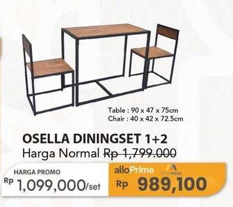 Promo Harga Osella Dining Set  - Carrefour