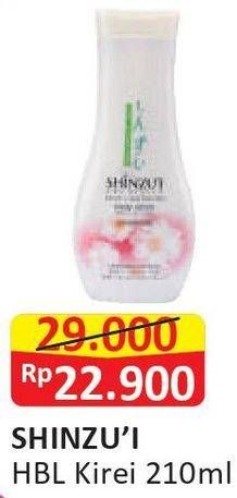 Promo Harga SHINZUI Body Lotion Kirei 210 ml - Alfamart