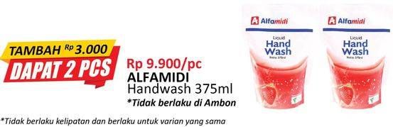 Promo Harga ALFAMIDI Hand Soap 375 ml - Alfamidi