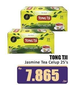 Promo Harga Tong Tji Teh Celup Jasmine Dengan Amplop per 25 pcs 2 gr - Hari Hari