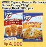 Promo Harga Kobe Tepung Bumbu Super Crispy, Tempe Goreng Kriuk 200 gr - Indomaret