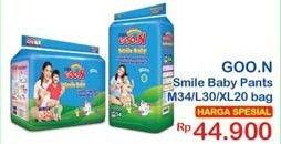 Promo Harga Goon Smile Baby Pants M34, L30, XL20  - Indomaret
