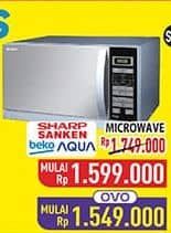 Promo Harga Sharp/Sanken/Beko/Aqua Microwave  - Hypermart