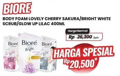 Promo Harga Biore Body Foam  - Carrefour