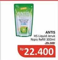 Promo Harga ANTIS Hand Sanitizer Jeruk Nipis 300 ml - Alfamidi