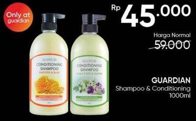 Promo Harga Guardian Conditioning Shampoo 1000 ml - Guardian