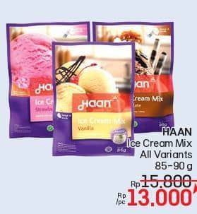 Promo Harga Haan Ice Cream Mix All Variants 85 gr - LotteMart