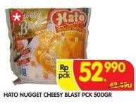 Promo Harga HATO Nugget Cheesy Blast 500 gr - Superindo