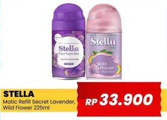 Promo Harga Stella Matic Refill Lavender, Wild Flower 225 ml - Yogya