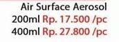 Promo Harga SANITER Air & Surface Sanitizer Aerosol 400 ml - Hari Hari
