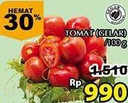 Promo Harga Tomat per 100 gr - Giant