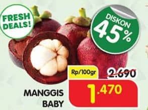Promo Harga Manggis Cherry  - Superindo