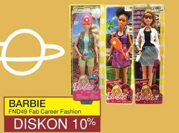 Promo Harga Barbie Career Fashion  - Yogya