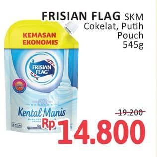 Promo Harga Frisian Flag Susu Kental Manis Cokelat, Putih 545 gr - Alfamidi