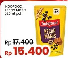 Promo Harga Indofood Kecap Manis 520 ml - Indomaret