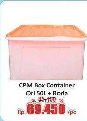 Promo Harga CPM Container Box + Roda Ori 50000 ml - Hari Hari