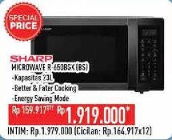 Promo Harga SHARP R-650GX (BS)  - Hypermart