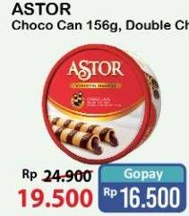 Promo Harga ASTOR Wafer Roll Chocolate 150 gr - Alfamart