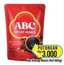 Promo Harga ABC Kecap Manis 700 ml - Hypermart