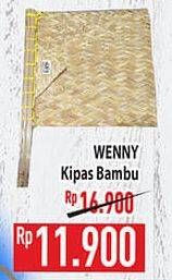 Promo Harga WENNY Kipas Bambu  - Hypermart
