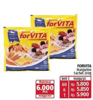 Promo Harga Forvita Margarine 200 gr - Lotte Grosir