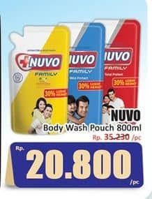 Promo Harga Nuvo Body Wash 800 ml - Hari Hari