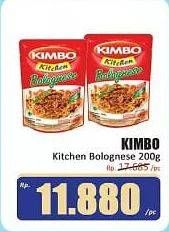 Promo Harga KIMBO Kitchen Siap Santap Bolognese 200 gr - Hari Hari