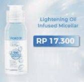 Promo Harga Wardah Lightening Oil-Infused Micellar Water 50 ml - Alfamart
