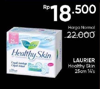 Promo Harga Laurier Healthy Skin Day Wing 25cm 14 pcs - Guardian
