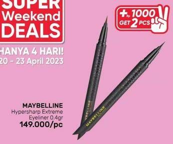 Promo Harga Maybelline Hyper Sharp Liner Black  - Guardian