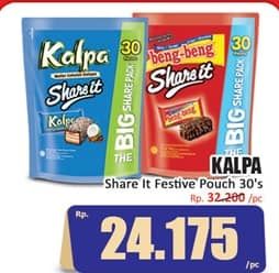 Promo Harga Kalpa Wafer Cokelat Kelapa Share It per 30 pcs 9 gr - Hari Hari